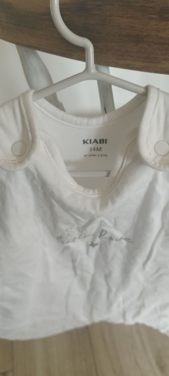 Turbulette/gigoteuse blanche mixte 0-6 mois - photo numéro 2