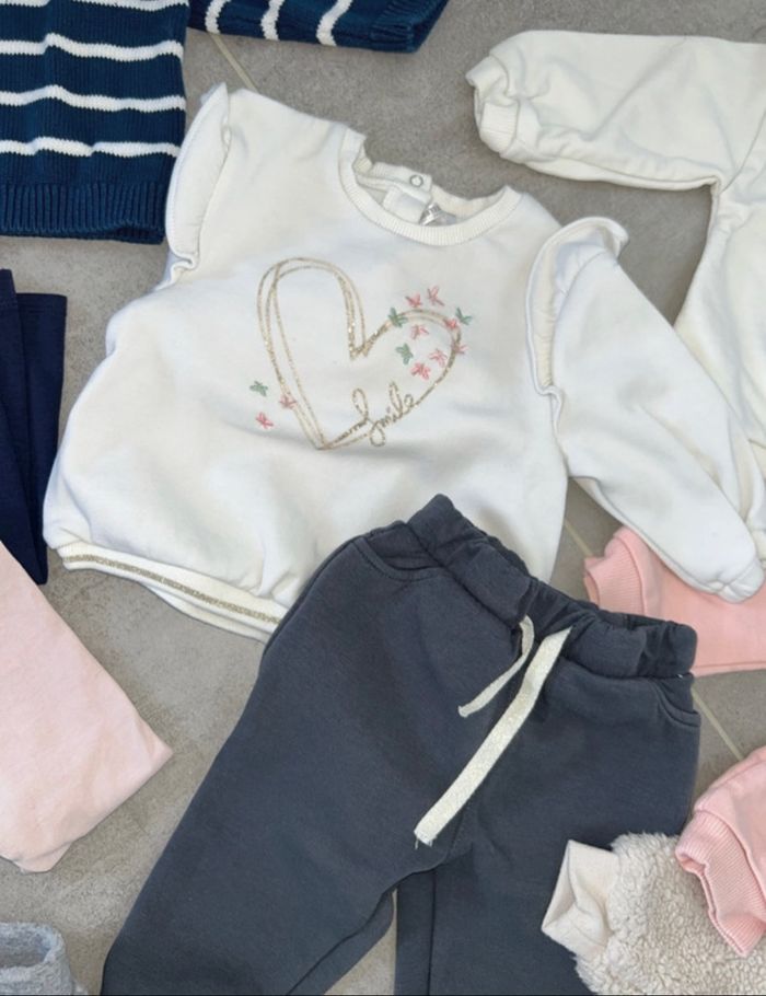 Lot vêtements fille 9 mois - photo numéro 4