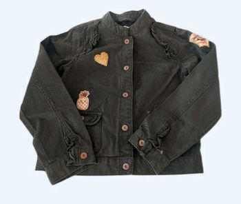 Veste en toile neuve  fille verte 8 ans Vertbaudet baudet