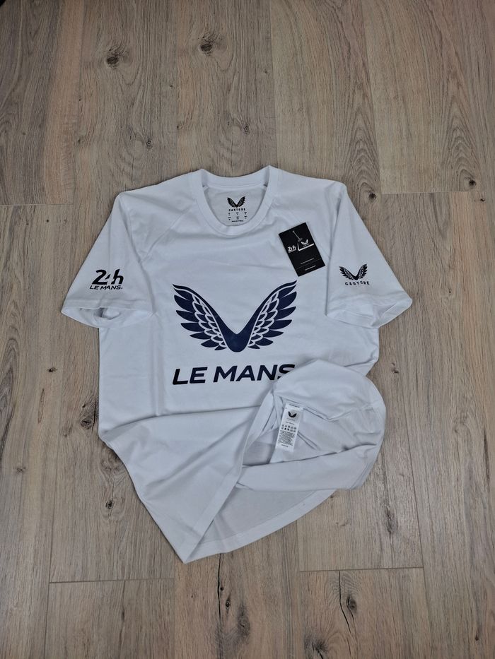 Tshirt Castore x 24H Le Mans Blanc – Officiel, Neuf avec Étiquette 🏁 - photo numéro 5