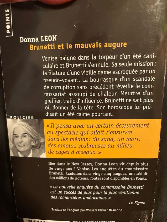 Brunetti et le mauvais augure - photo numéro 2