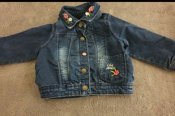 Veste en jean doublée 9 mois