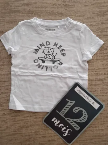 Tee shirt 12 mois / 74 cm