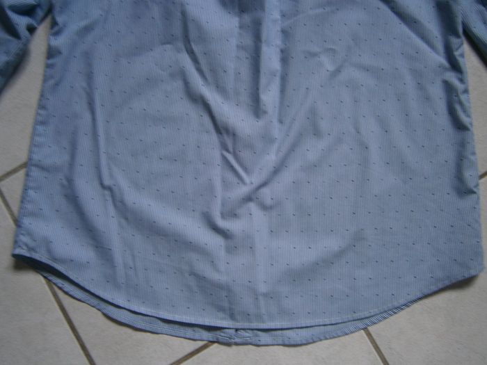 Chemisier ML rayé bleu/blanc PROMOD Taille 40 - photo numéro 9