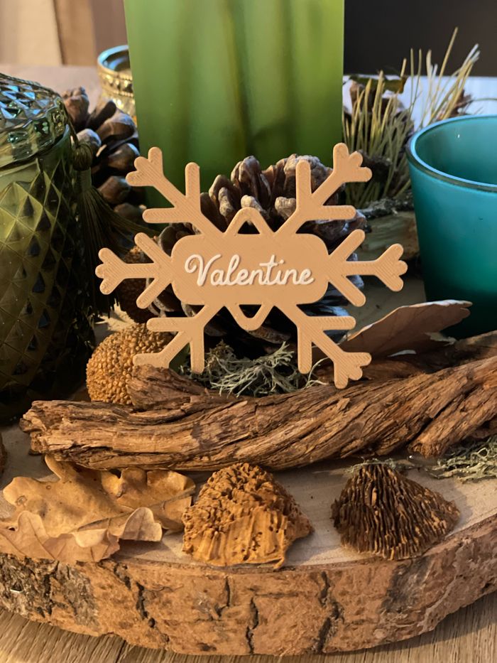 Flocon de neige personnalisé - photo numéro 2