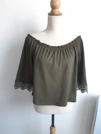 Haut kaki Jennifer T36