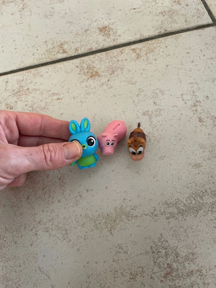 3 figurines Toy Story (Bunny, Bayonne, Pile Poil) - photo numéro 2