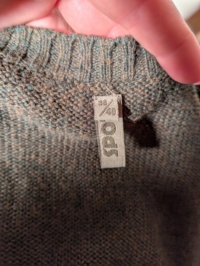 Pull sweat vert kaki spot 38/40 - photo numéro 6