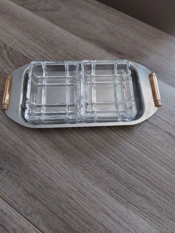 Petit plateau apéritif-beurrier