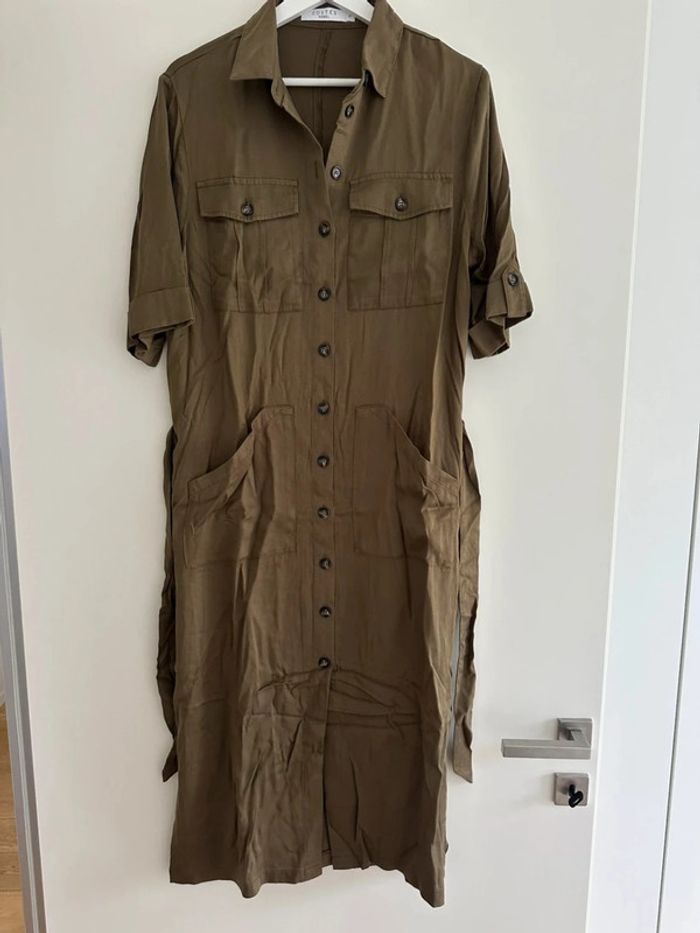 Robe kaki longue neuf Costes taille M - photo numéro 5