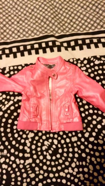 Veste en cuir 9 mois