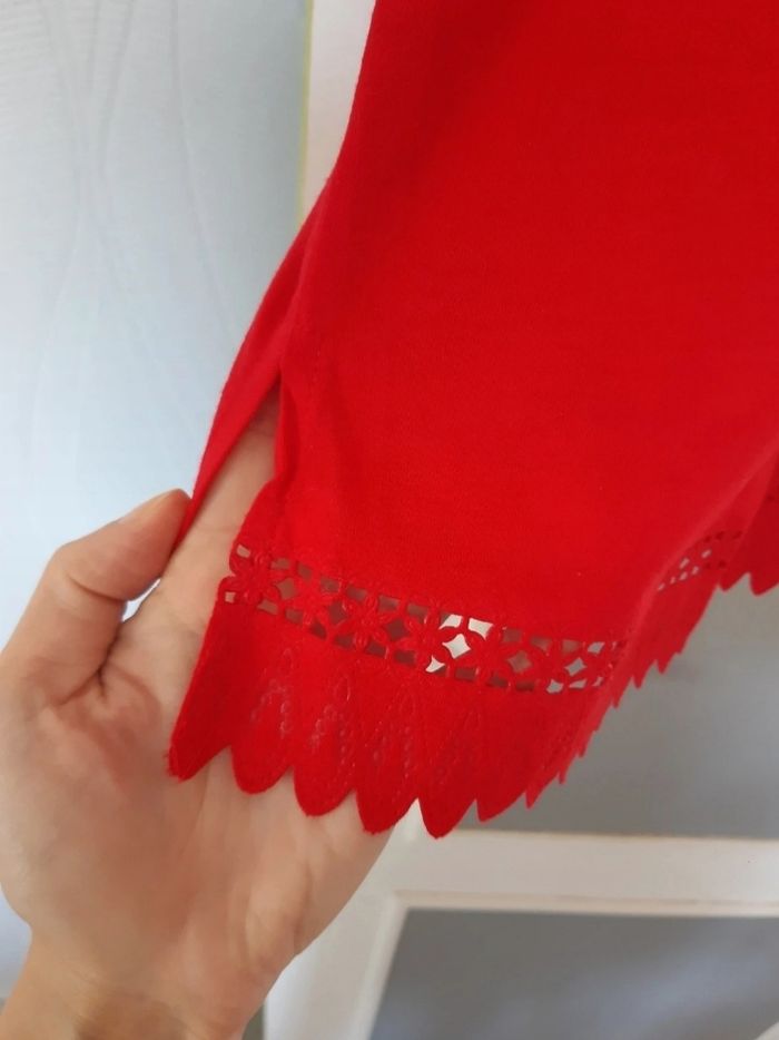 Tee-shirt fantaisie rouge taille XL - photo numéro 3