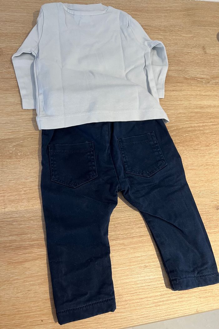 Ensemble pantalon et t-shirt manche longue - photo numéro 2