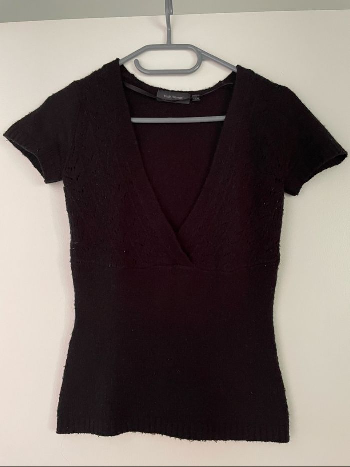 T-shirt épais noir