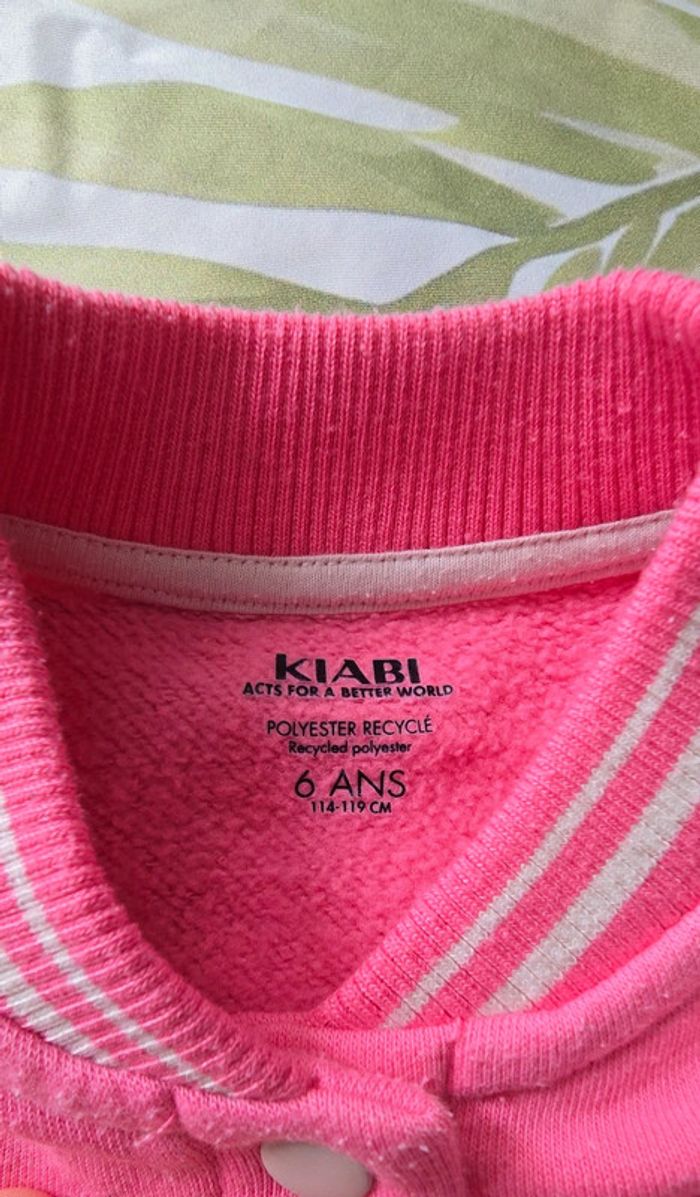 Veste Teddy Rose "Anchorage" - Style Campus Américain !
6 ans - photo numéro 6