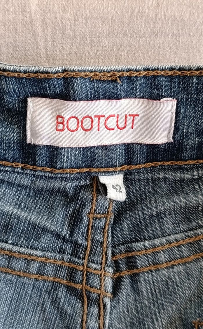 Jean bootcut. La Halle. Taille 42 - photo numéro 7