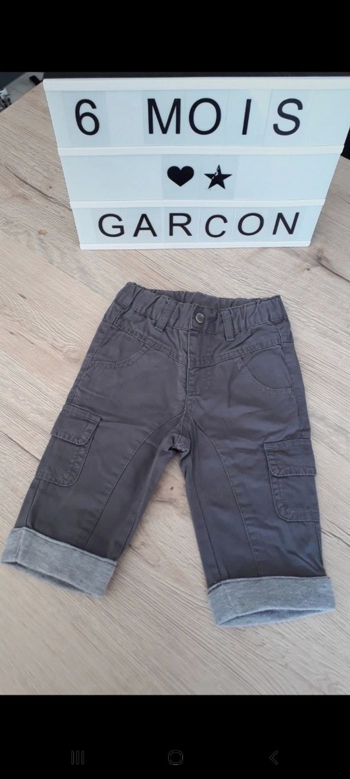 Pantalon gris doublé