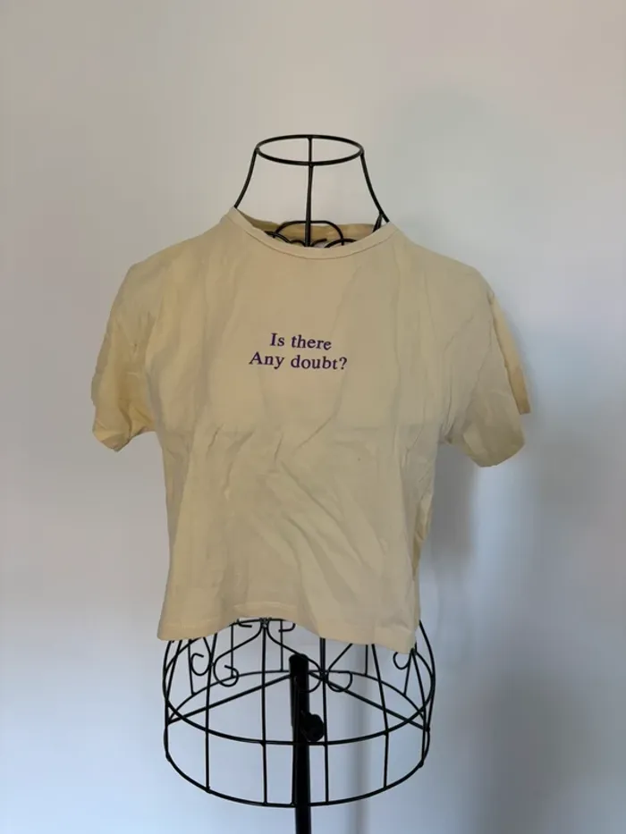 T-shirt Zara jaune – Taille 11/12 ans