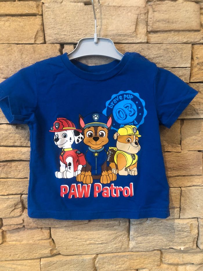 T-shirt 18 mois Pat patrouille Paw patrowl