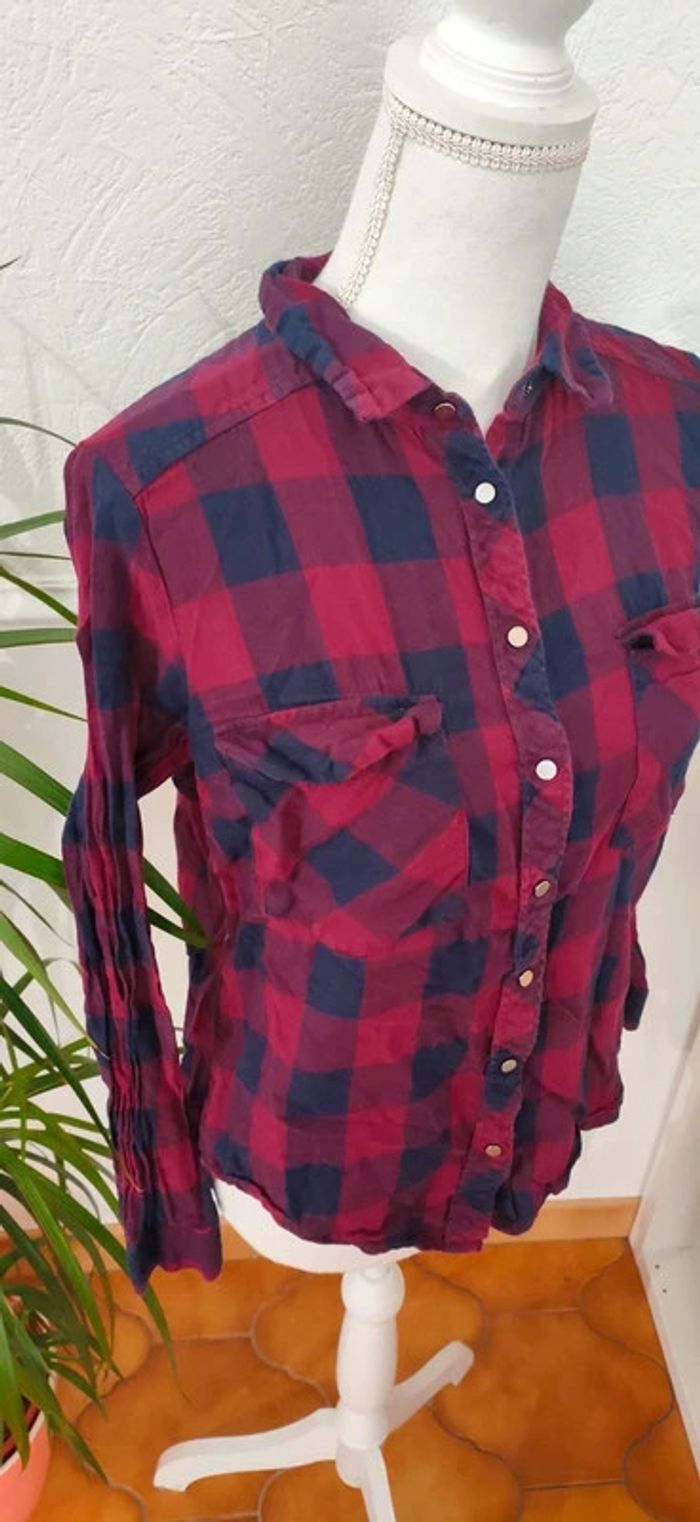 chemise à carreaux - photo numéro 2