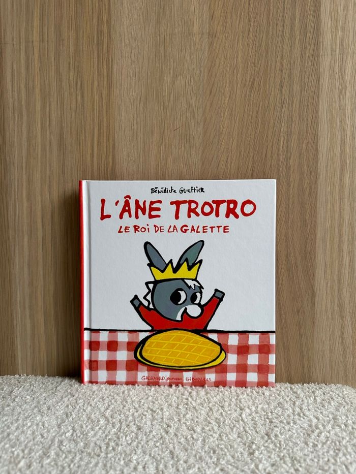 Livre l’âne trotro le roi de la galette