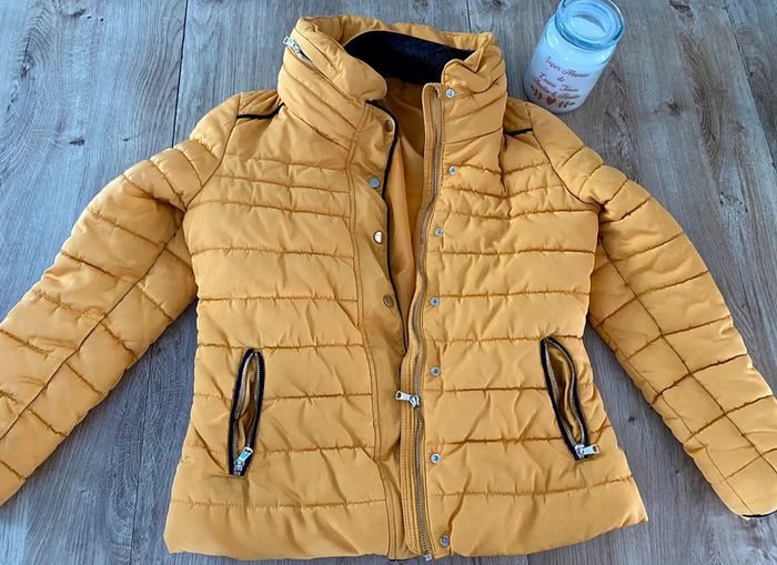 Doudoune camaïeu ceintree taille 40