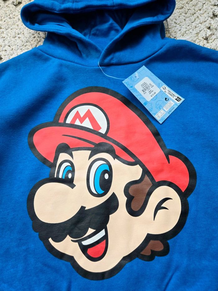 Boy: sweat Mario neuf Primark 3 ans - photo numéro 4