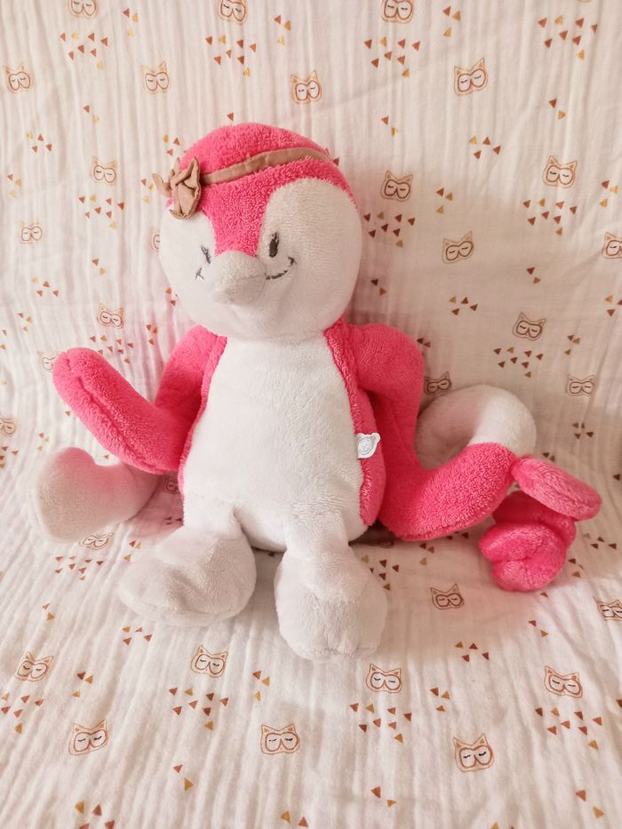 Doudou pingouin Noukies Noukie's