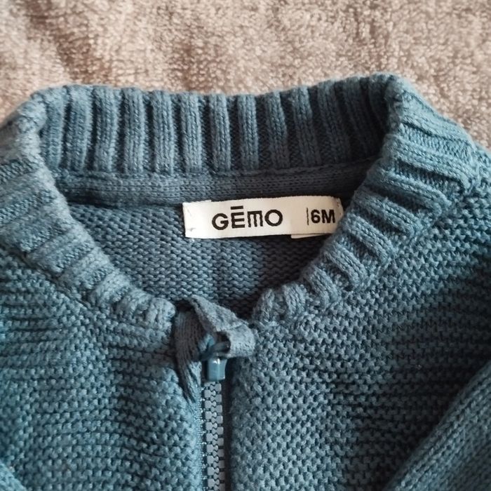 Gilet zip 6 mois - photo numéro 2