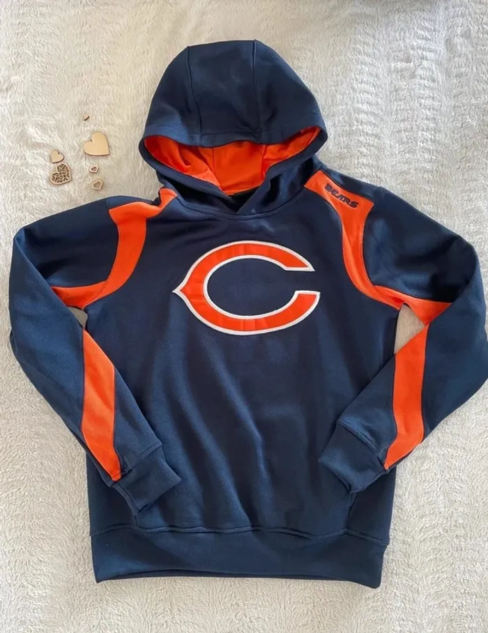 Superbe sweat à capuche NFL 14 16 ans