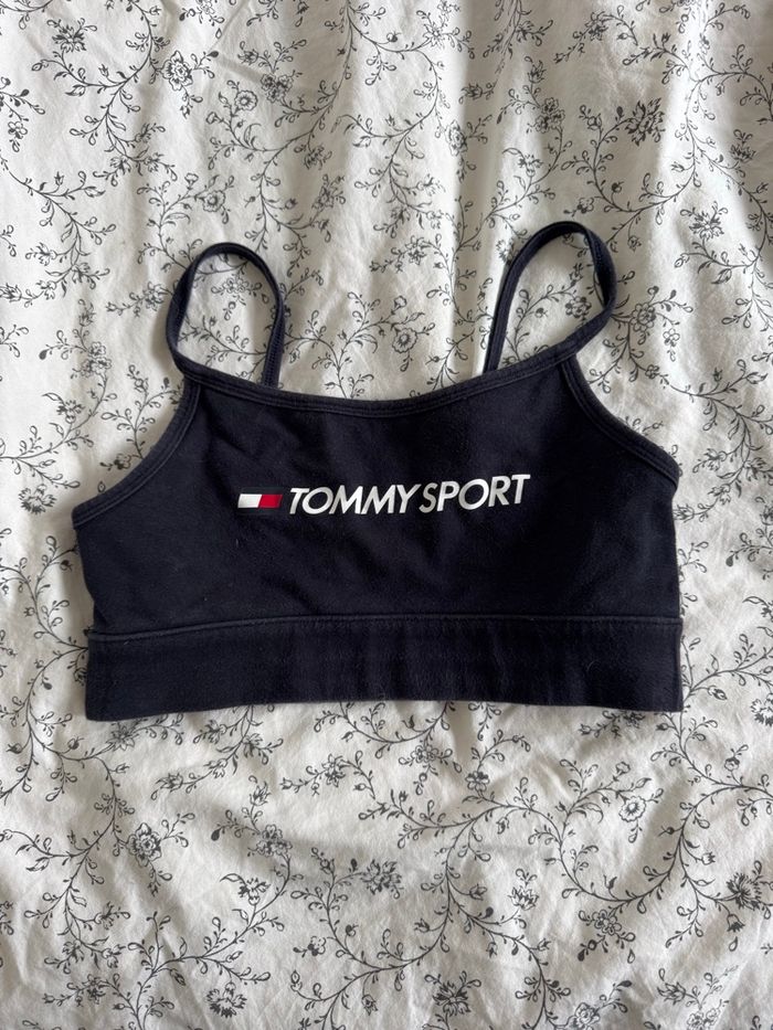 Brassière bleu marine Tommy Sport Tommy Hilfiger bon état - photo numéro 1