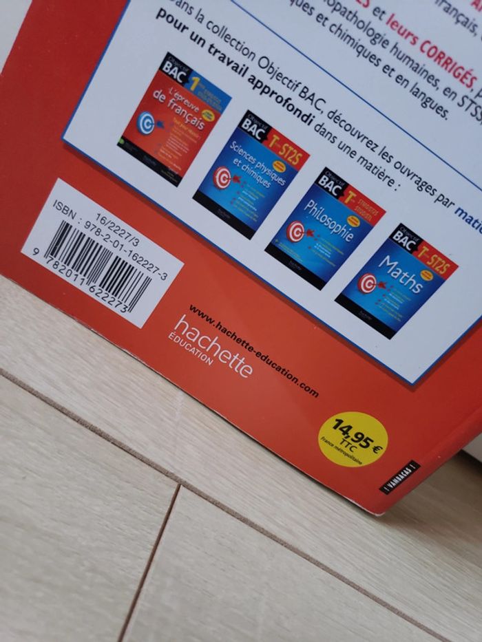 Livre 📕 Objectif bac 1° ST2S hachette education 5€ - photo numéro 5