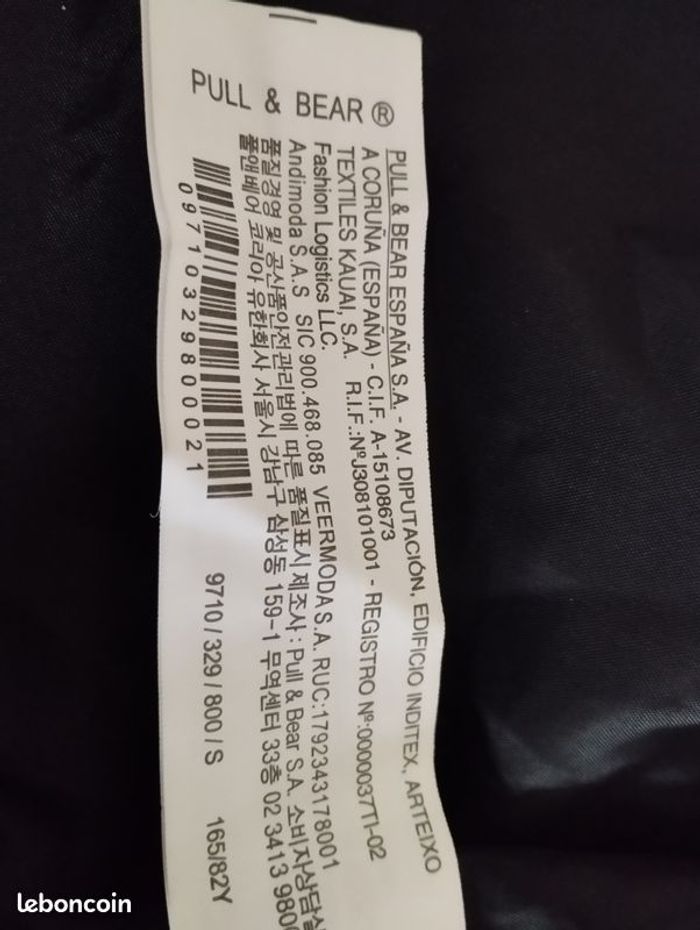 Doudoune blouson NOIR - photo numéro 8