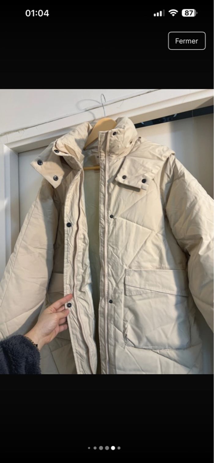 Doudoune beige - photo numéro 7