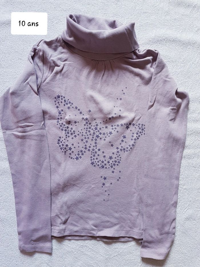 T-shirt vertbaudet 10 ans