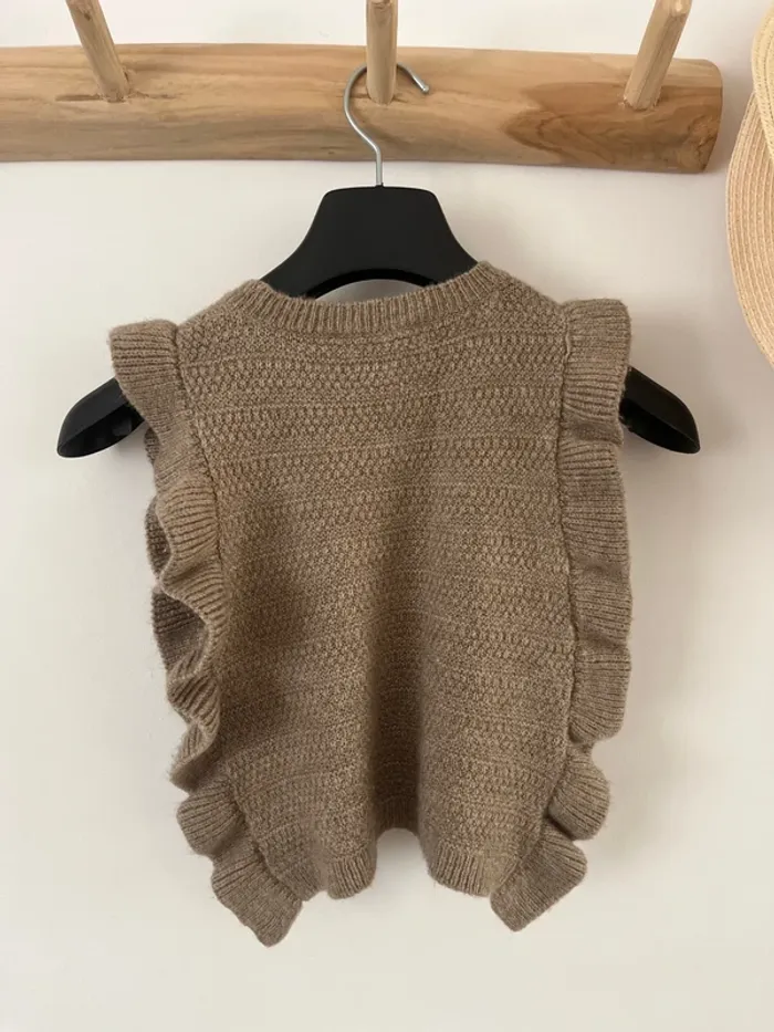 Pull sans manche
