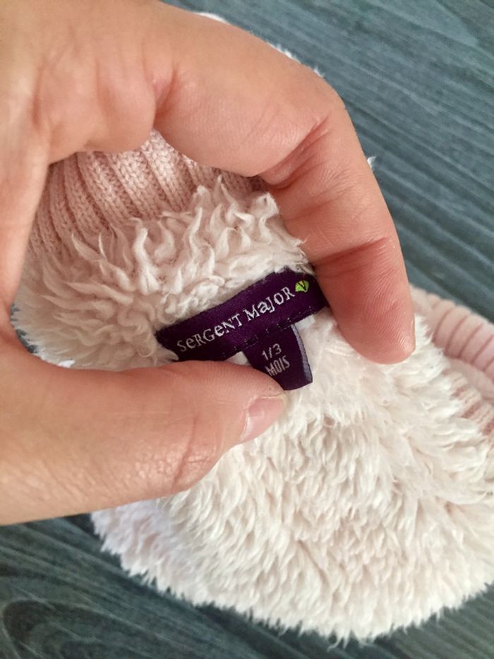 Bonnet cagoule sergent major 1/3 mois tbe - photo numéro 2