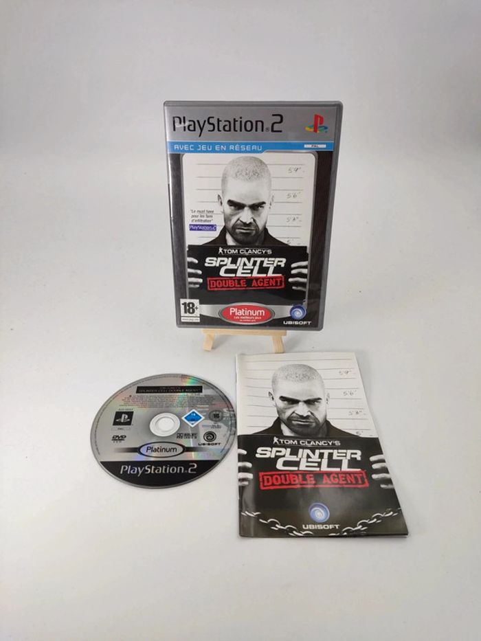 Jeu PS2 Splinter Cell Double Agent Complet FR platinum - photo numéro 2