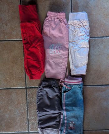 Lot vêtements fille 6 mois 