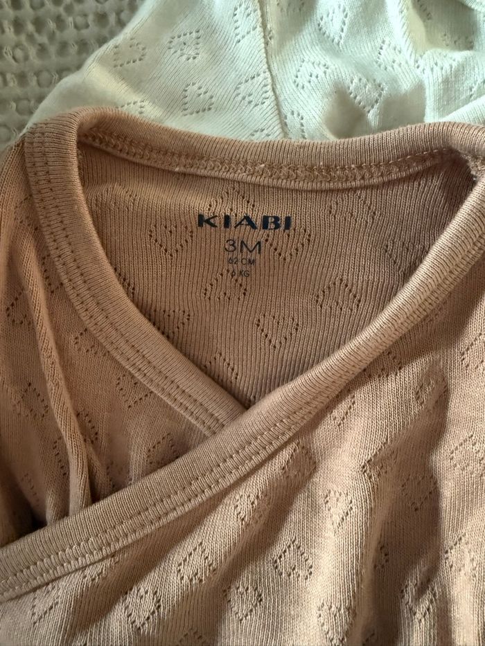 Lot de 3 bodies bébé fille - photo numéro 4