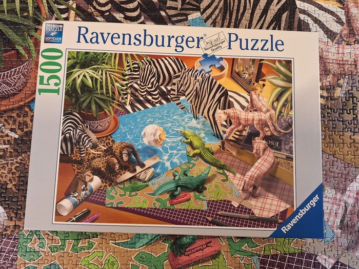 Aventure et origami. Puzzle 1500 pcs. Ravensburger