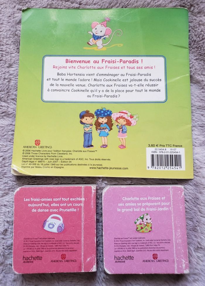 Lot de 3 livres Charlotte aux Fraises - photo numéro 2