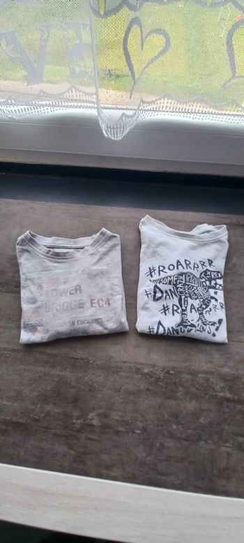 Lot de 2 tee-shirts manches longues