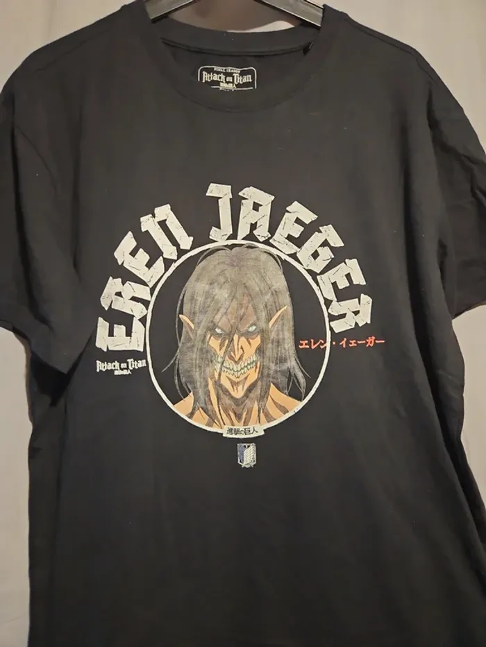 Tee shirt eren jaeger - photo numéro 2