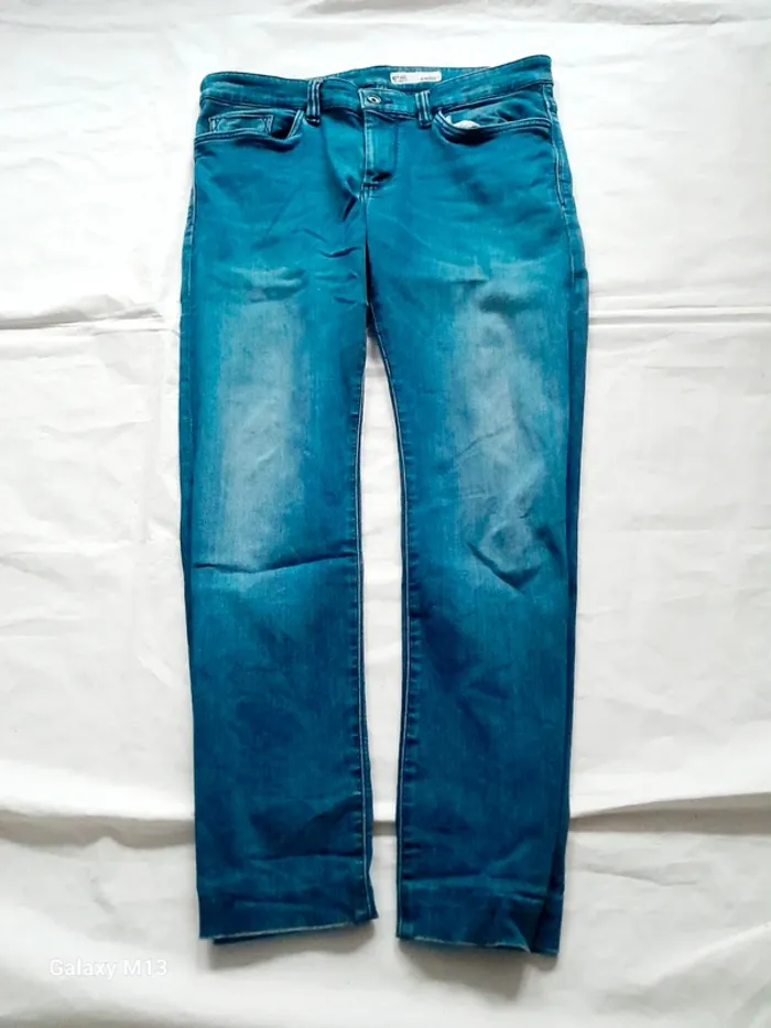 Jean Slim homme bleu Celio taille 42 - photo numéro 1