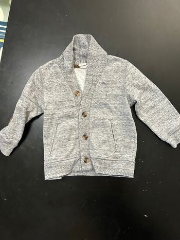 Gilet H&M 12/18 mois gris 