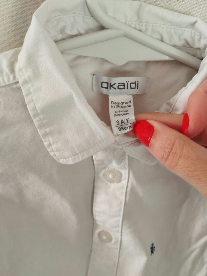 Chemise garçon Okaïdi 3 ans - photo numéro 2
