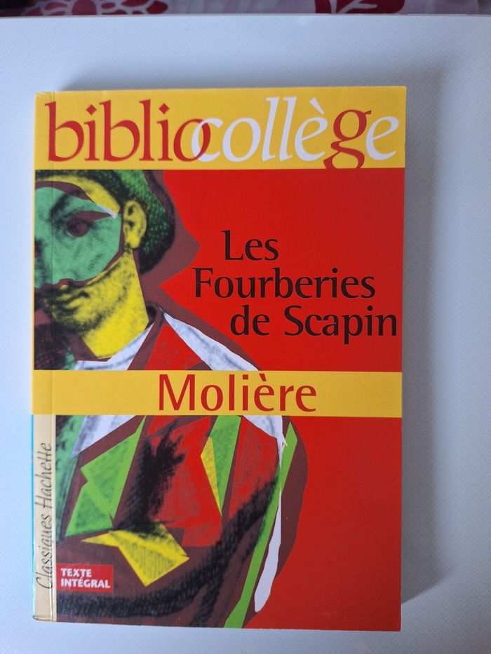 Livre Biblio collège les fourberies de Scapin, Molière