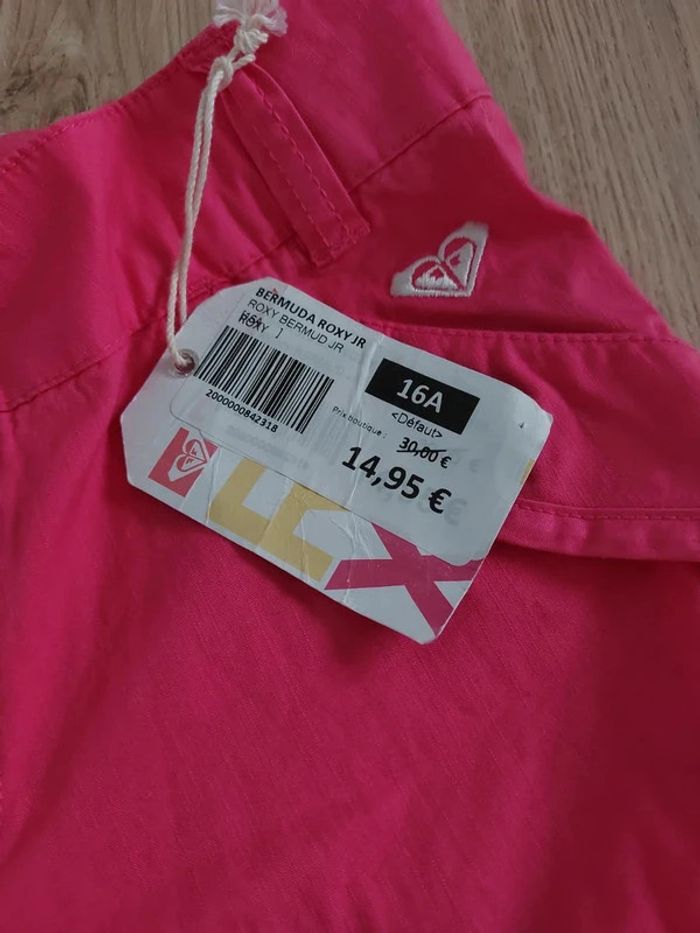 Bermuda roxy Jr taille 16 ans neuf - photo numéro 4