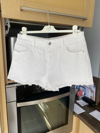 Short femme, blanc, taille 38 Primark